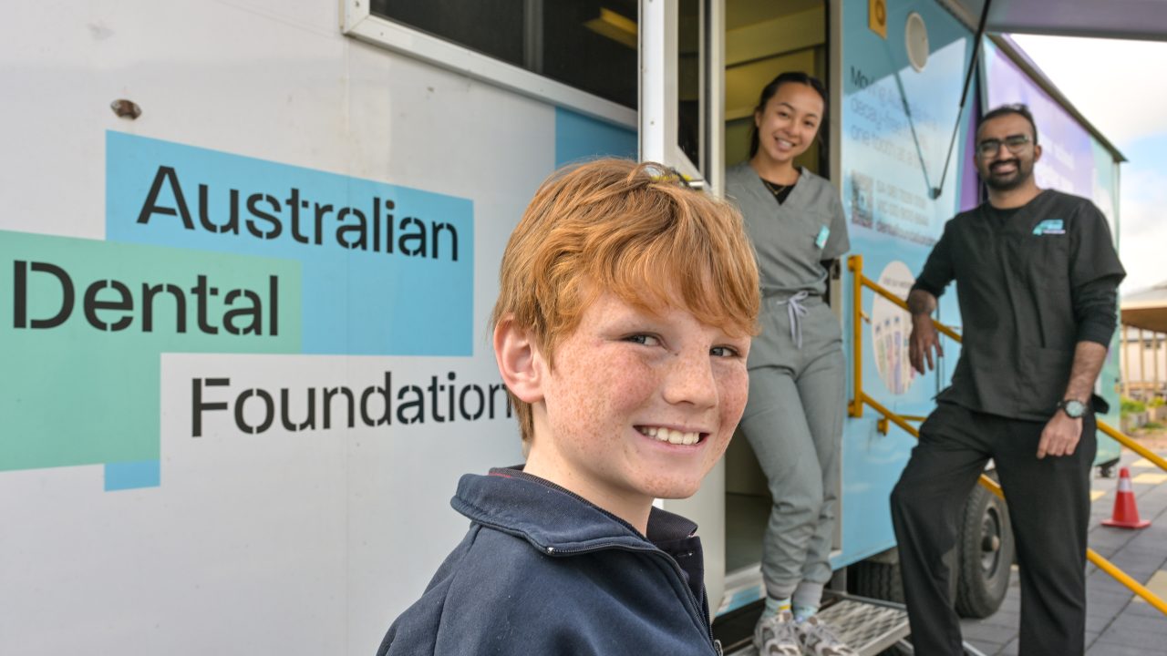 Australian Dental Foundation Mobile Dental Trailer