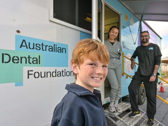 Australian Dental Foundation Mobile Dental Trailer
